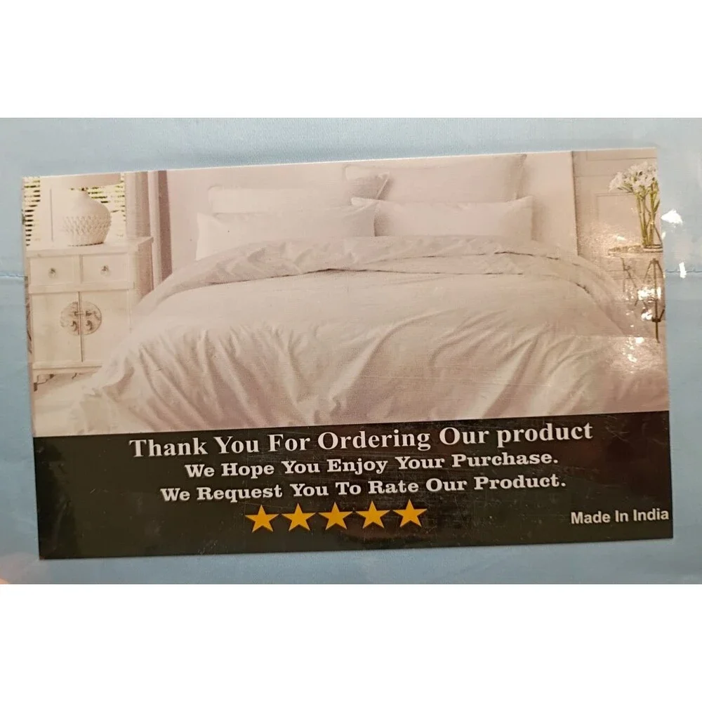 New 4 Piece California King Sheets Set 1000 TC 100% Egyptian Cotton Deep Pockets